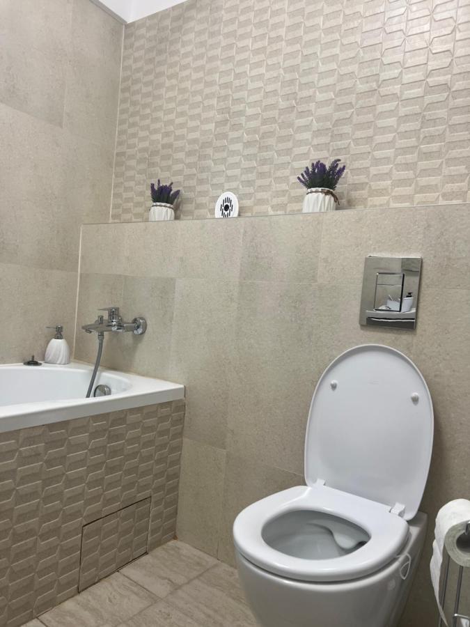 Apartament Otopeni Langa Parc Bagian luar foto